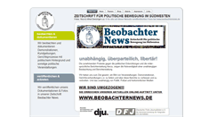 Desktop Screenshot of die-beobachter.info